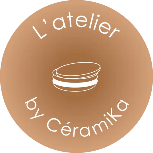 Icône du logo de L'Atelier by CéramiKa, créateur de pièces uniques et de collection, façonnées à la main.